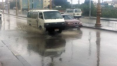 عاجل.. أمطار غزيرة تتساقط على غرب الاسكندرية