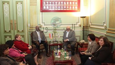 وفد أمريكي في ضيافة جامعه عين شمس