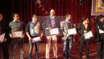 اكتساح  كلية الآداب لجوائز مهرجان الإبداع المسرحى السادس بجامعة أسيوط