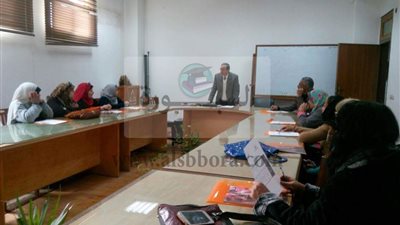 رفع قدرات مدرسي الثانوي الفني بمعهد الدراسات البيئيه جامعه عين شمس