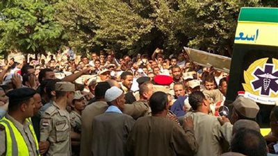 تأجيل جنازة شهيد كمين المطافى بأسيوط لتسلم جثمان زميلة