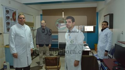 مستشفى المسالك البولية والكلى بجامعة أسيوط تبدأ العمل بمنظومة العيادة الطبية المجمعة والشباك الواحد