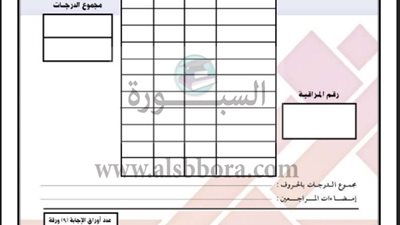 ننشر نموذج امتحان الجغرافيا للثانوية العامة بنظام 