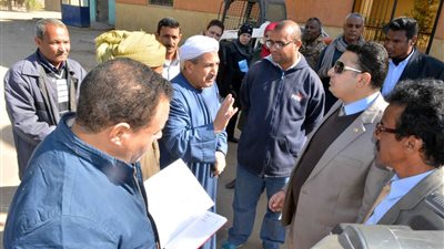 جولة تفقدية للرقابة الادارية بمحافظة الاقصر