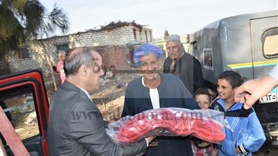 جامعة مدينة السادات تنظم قافله الخير والنماء