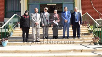 قطاع الدراسات الصيدليه بالتعليم العالي في زيارة لجامعة سوهاج