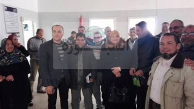 مرور وكيل وزارة الصحة بالمنوفية على ديوان الادارة الطبية بالسادات