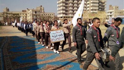 بالصور.. افتتاح الدورة الكشفية 51 للجوالة بجامعة عين شمس