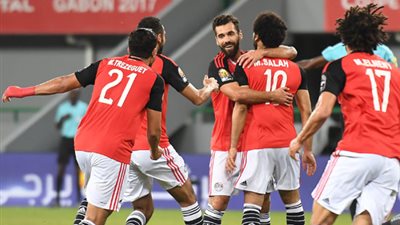 منتخب مصر يدك شباك غانا بهدف دون رد في الشوط الاول