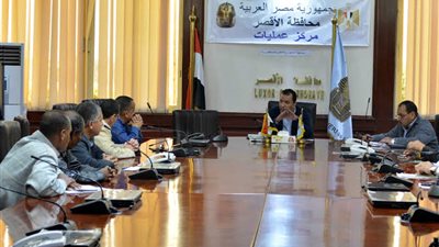 محافظ الأقصر يبحث استكمال مشروع طريق الكباش الفرعوني