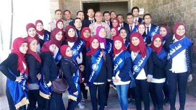 بالصور.. إنطلاق الفوج الطلابى الثانى ضمن مبادرة 
