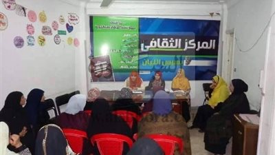 إحياء الصناعات الصغيرة والمتوسطة في قافلة لجامعة المنوفية بسرس الليان