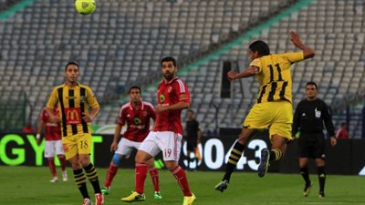 الأهلي يفوز علي المقاولون العرب بهدفين نظيفين