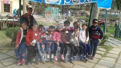 رحلة ترفيهية لاطفال مركز ذوى الإحتياجات الخاصة بجامعة عين شمس