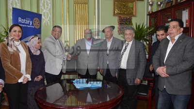 بروتوكول تعاون بين جامعة عين شمس و روتاري هليوبولس في مجال خدمة المجتمع و تنمية البيئة