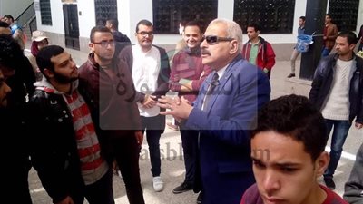 طلاب العريش  يتجولون بكليات جامعة قناة السويس  