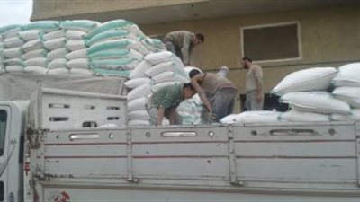 ضبط 14 طن دقيق مدعم و1900 لتر سولار بالقليوبية