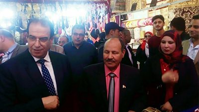 محافظ الدقهلية يتفقد المعرض السوري صنع في الشام ويشدد على ضرورة خلق فرص عمل جديدة 