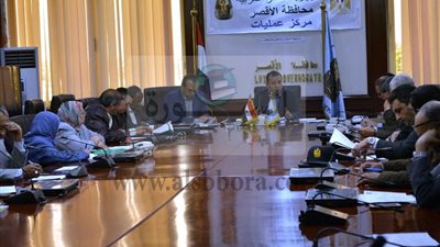 المجلس التنفيذى لمحافظة الأقصر يشكل لجنة لحصر المدارس التى تحتاج لصيانة بجميع  المراكز