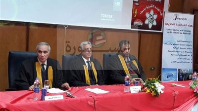 نائب رئيس جامعة المنوفية يشهد تخريج الدفعة 47 لهندسة  إليكترونيات منوف 