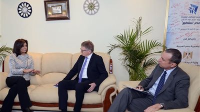 وزيرة الهجرة تلتقي سفير الاتحاد الأوروبي لبحث قضايا الهجرة وتوفير فرص عمل للشباب
