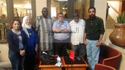 وهب الله يلتقي رئيس اتحاد النقابات العالمي لبحث اوجه التعاون المشترك