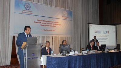 وزير التعليم العالى يفتتح فعاليات المؤتمر العلمى التاسع لأمراض الجهاز الهضمى والكبد بالتعاون مع فرنسا