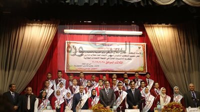 الزناتى يشهد مراسم حفل تنصيب المكتب التنفيذى لمجلس الإتحاد العام لطلاب مدارس الجمهورية