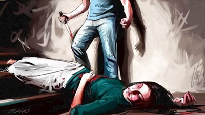 طالب بإعدادى يهشم راس زوجة عمة ويخنقها بالحزام