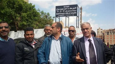  بالصور.. وكيل وزارة الزراعة بالقاهرة يشن حملة لإزالة تعديات دار السلام  