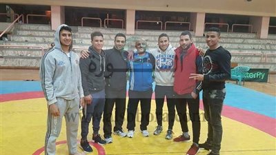 مصارعة المنوفية خامس بطولة الجامعات 