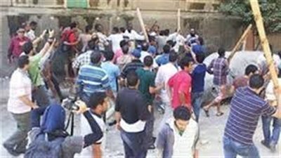 معركة بالاسلحة البيضاء بين طلاب مدرسة تجريبية بالجيزة 