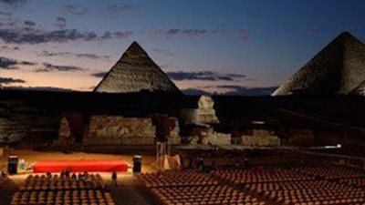 المعالم السياحية المصرية تشارك فى إطفاء أنوارها بـ