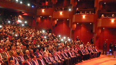 الزناتى يشيد بالحضور الكبير لممثلى نقابات المعلمين العرب بسوريا