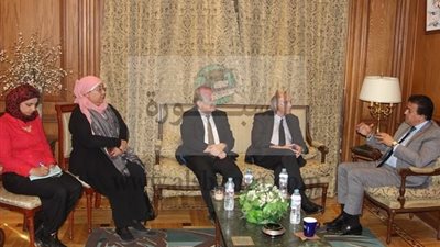 وزير التعليم العالى يلتقى رئيس الوكالة الجامعية الفرنكفونية 