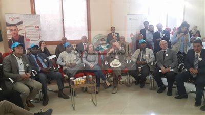 وفد منظمة اليونسيف ببلد الزعيم عبد الناصر بأسيوط 