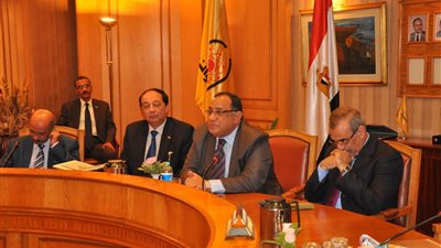 مجلس جامعة حلوان يكرم رئيس الجامعة السابق