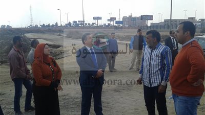 رئيس جامعة بنها يشهد بدء انشاء مبني لكلية التربيه الرياضيه ويتفقد انشاء مبني الامتحانات والمكتبه المركزيه