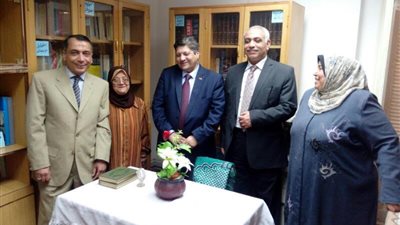 بالصور.. افتتاح مركز المعلومات والتوثيق بوزارة التعليم العالي