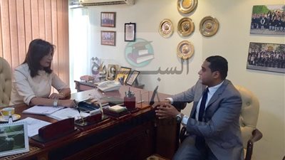 وزيرة الهجرة تستقبل مؤسس حملة 