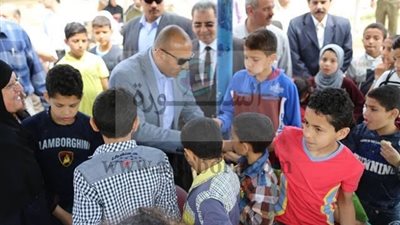 محافظ المنوفية يشارك في احتفالية يوم اليتيم بالإستاد الرياضي بشبين الكوم