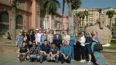  القاهرة تستقبل وفد طلابي روسي من ضيوف جامعة أسيوط 