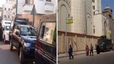 تعزيزات أمنية بمحيط منطقة انفجار كنيسة طنطا