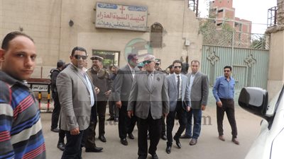 مدير امن البحيرة يتفقد خدمات الكنائس