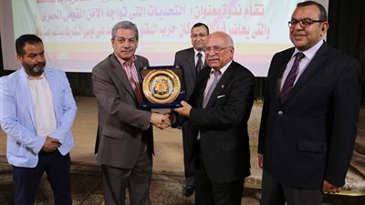 جامعة بني سويف تنظم ندوة عن التهديدات والتحديات والإرهاب وآثارها على الأمن القومي  