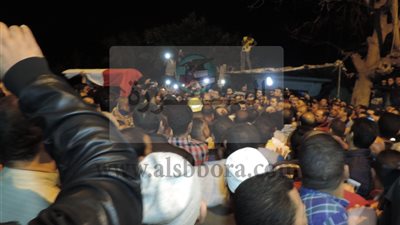 بالأسماء والصور.. مدير أمن البحيرة يؤدي صلاة الجنازة​ على شهداء الشرطة فى تفجير كنيسة الاسكندرية