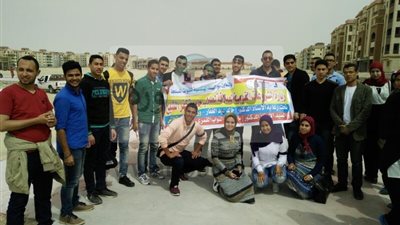 انطلاق الفوج الـ 11 من شباب الجامعات لزيارة مشروع مدينة الاسماعيلية ونادى الفيروز الجديدة