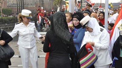 انتشار مكثف للشرطة النسائية لمكافحة التحرش أثناء احتفالات شم النسيم 