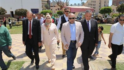 محافظ المنوفية يشارك المواطنين إحتفالهم بأعياد الربيع 