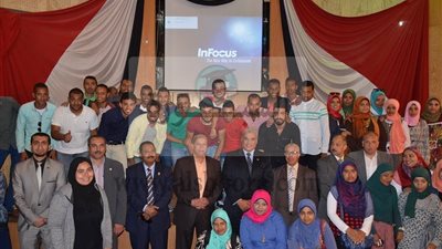 وفد طلاب جامعة السودان يزور الإسماعيلية